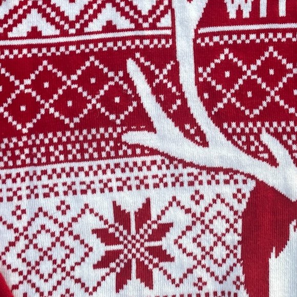 The Office Dwight Schrute Rudolph Red Nose so Dwight Ugly Christmas Sweater-XL - Picture 4 of 9